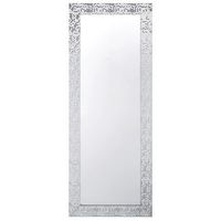 espejo de pared plateado 50 x 130 cm vertical salon dormitorio marans