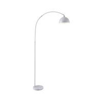 lampara de pie amalfi bel air 40w diseno excentrico blanco o30x179x80 cm
