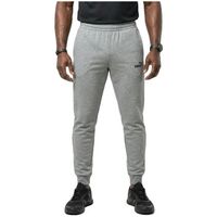 puma pantalon chandal pantalons de survetement ess n1 logo slim en gris para hombre