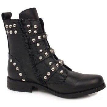 Steve Madden Botines Spunky Black SPUN02S1 para mujer