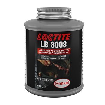 Loctite 8008 C5A Copper Anti-seize Lubricant Brushtop Can 454g