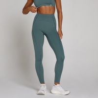 mallas tempo ultra de costuras curvas para mujer de mp - azul futuro - xl