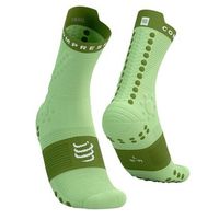calcetines de compresion compressport pro racing verde talla calzado 45-48