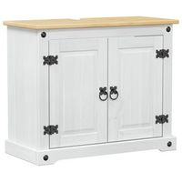 armario de lavabo  mueble de lavabo 73 x 33 x 60 cm madera de pino macizo