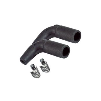 Tapa de bobina de encendido Harley-Davidson '99-'16 Accel 90° par negro