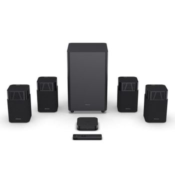 Barra de sonido Hisense HT Saturn Bluetooth Wifi 720 W Dolby Atmos Subwoofer inalámbrico