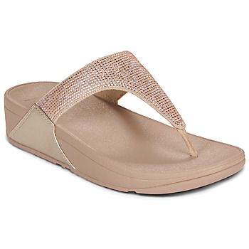 FitFlop Chanclas LULU CRYSTAL EMBELLISHED TOE-POST para mujer