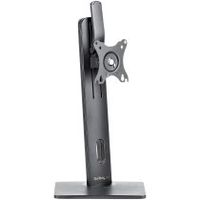 startechcom soporte para un monitor - base para monitor con ajuste de altura - para monitores vesa de hasta 32 7kg - soporte ergonamico para escritorio - con inclinaciangirorotacian