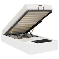 estructura de cama ottoman con almacenamiento 203 x 90 x 25 cm vidaxl