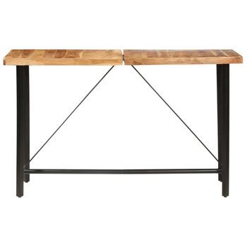 Mesa Alta De Cocina De Madera Maciza De Acacia 180x70x107 Cm