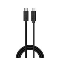 ewent cable carga rapida usb-c pd 100w 1m negro