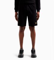 ea7 para hombre 8nps65pjvrz bermudas core identity negro l casual deportivo algodon multideporte
