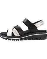 de piesanto sandalias mujer modelo 240784p color animal print blanco