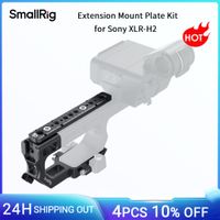 kit de placa de extension smallrig para sony xlr-h2 con riel nato para mango xlr puntos de montaje de liberacion rapida hawklock integrados