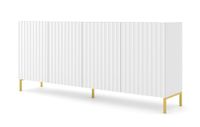 comoda efecto madera blanco