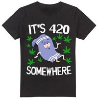 south park camiseta its 420 somewhere para hombre