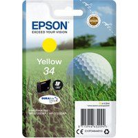epson golf ball 34 yellow ink cartridge yellow