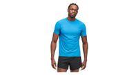 maillot de manga corta azul hoka airolite para hombre