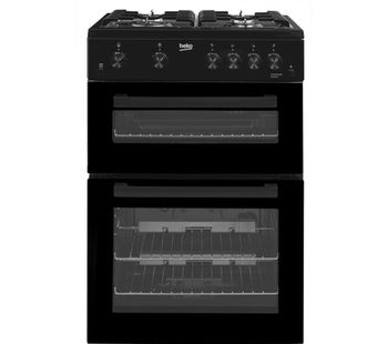 BEKO KDG611K 60 cm Gas Cooker - Black, Black