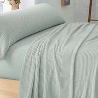 sabanas de coralina diseno 965 burrito blanco incluye sabana encimera bajera y 1 o 2 fundas de almohada efecto canale disponible en color nude 100 poliester tamanos 90 105 135 150 150-160 180 y 200cm