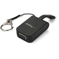 startech adaptador portatil usb-c a vga negro
