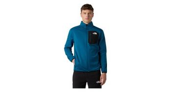 The north face crest fleece jacket azul hombre