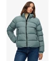 superdry para mujer w5012006a chaqueta sports puffer azul l casual poliester
