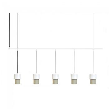 Regleta de techo kan (5 luces)