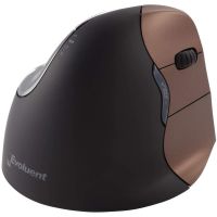 evoluent vm4sw raton vertical inalambrico para diestros negrobronce