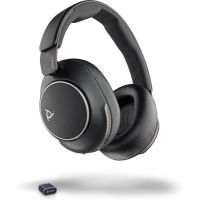 auricular poly inalambrico bluetooth anc adaptativa microfono 24h autonomia negro