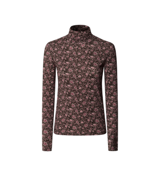 Pepe Jeans para mujer. PL5000018 Camiseta Bisca marrón (S), Casual, Algodón, Manga larga