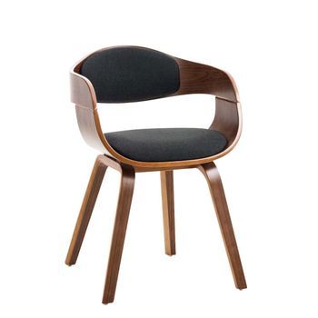 Dudeco Silla Berlim De Tela Nogal Y Negro