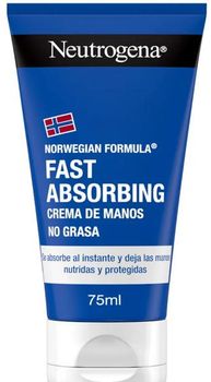 Neutrogena Crema de Manos sin Perfume Reparadora Glicerina y Vitamina E 75 ml