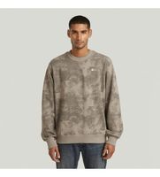 g-star para hombre d29294-e209-j183 sudadera allover print kaki s marron casual verde algodon