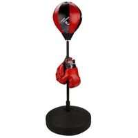 punching-ball de boxeo para ninos  41be negro  rojo avento