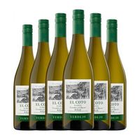 coto de rioja vino blanco rioja 75 cl 125 vol pack de 6 unidades