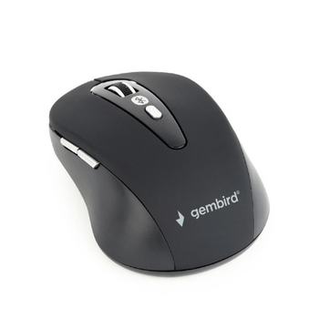 RATON BLUETOOTH GEMBIRD DE 6 BOTONES, NEGRO