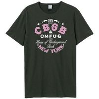 amplified clothing camiseta cbgb para mujer