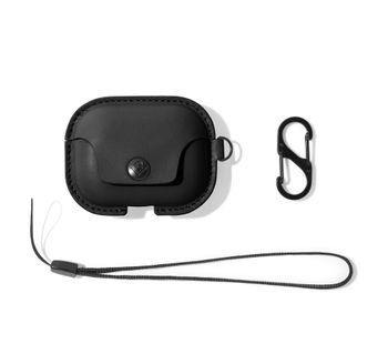 TWELVE SOUTH AirSnap AirPod Pro Case Cover - Black, Black