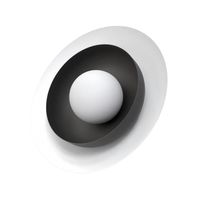 aplique de pared kumi blanconegro