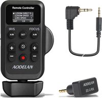 controlador de zoom de control remoto para videocamara inalambrica actualizado para canon sony lente zoom focus iris grabacion controlador de camara de video
