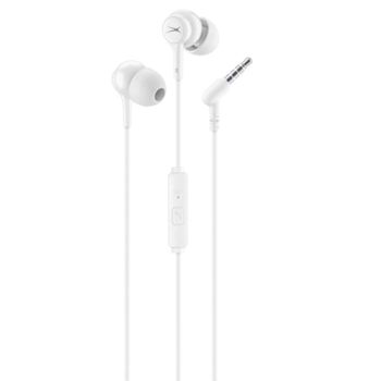 Auriculares Altec Lansing con cable jack 3,5 mm para llamadas y música blancos