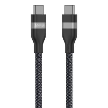 Cable USB C Anker A82E2 0,9 m trenzado carga rápida 240 W negro