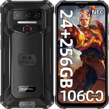 Oukitel WP23 Plus 4G 8GB Negro 256GB 6.52