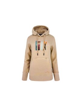 Sudadera de Esquí y snow Joluvi Cotton Ski Mujer Crudo Rojo