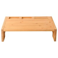 bergner racing bg soporte para portatil bambu