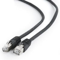 cable de red gembird pp6-1mbk cat6 1 m futp rj-45 negro