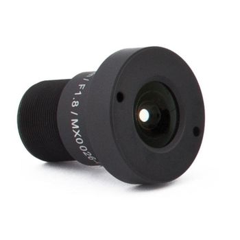 Objetivo Mobotix MX-B041 4 mm Superangular Ojo de Pez Compatible Mobotix Negro