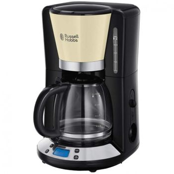 Russel Hobbs Colours Plus+ Classic Cream Cafetera de Goteo 1.25L 1100W