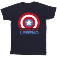 marvel camiseta my dad is a legend para nino
